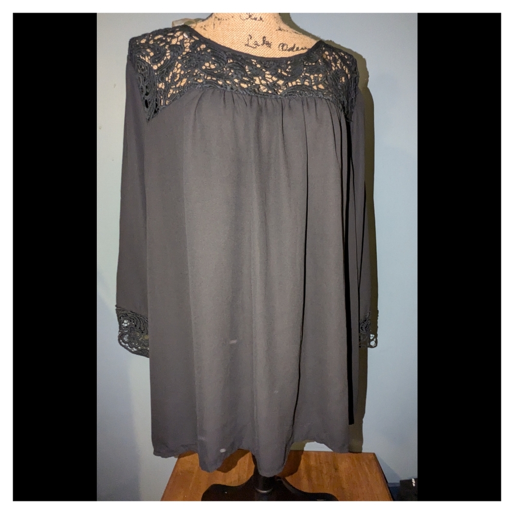 Eyeshadow Blouse Size 2X